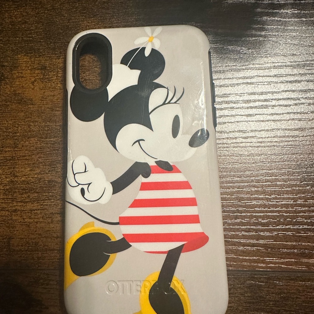 OtterBox Minnie Mouse Striped iPhone X Case